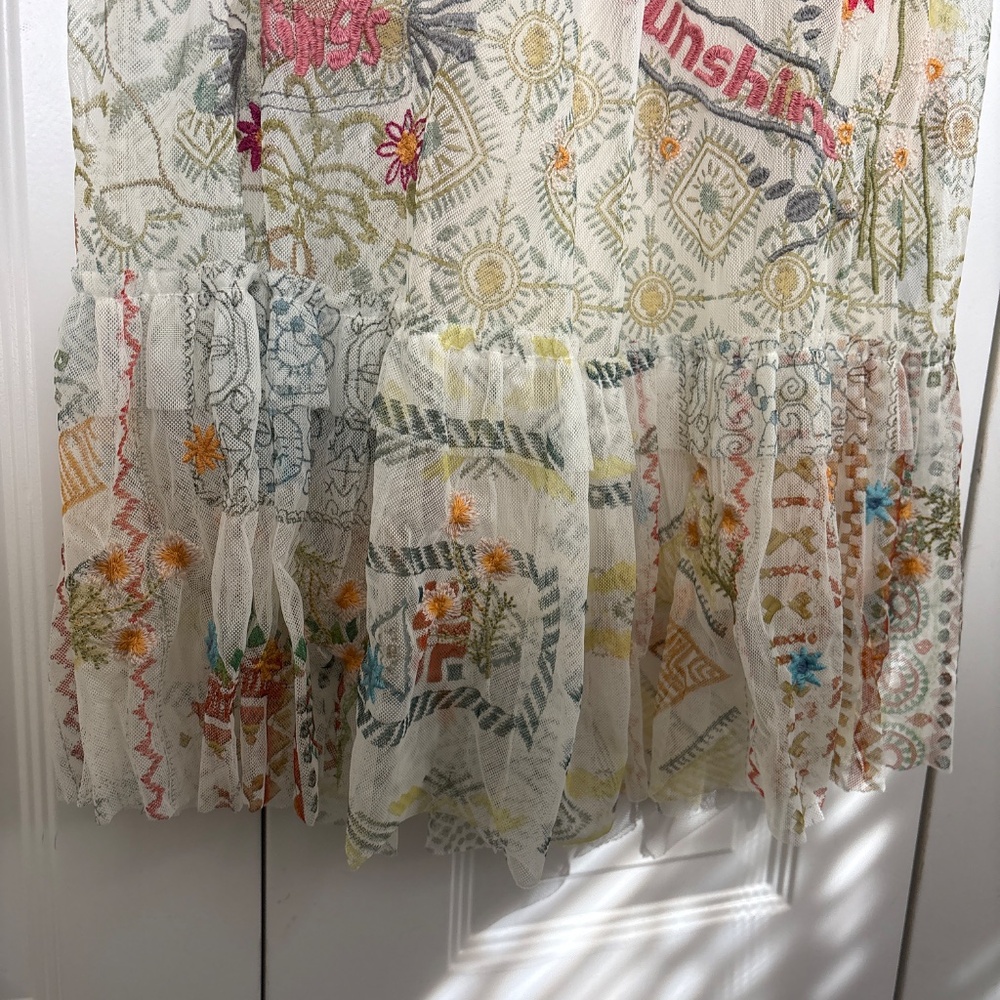 Johnny Was Embroidered Dress - Picture 6 of 7